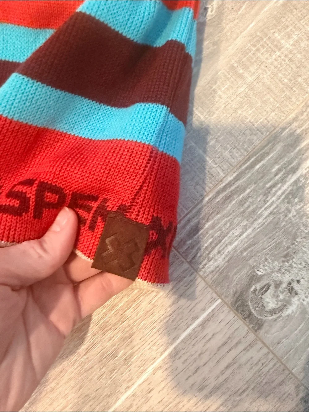 X Games Aspen Stripe Pom Beanie with Multicolor Accents